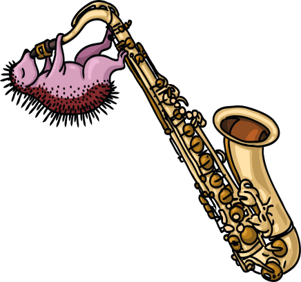 illustratie saxofoon