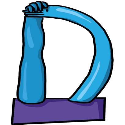 illustratie letter D