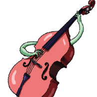 illustratie contrabas